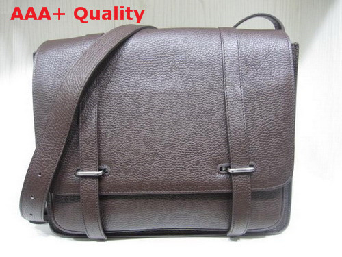 Hermes Steve Messenger Bag Dark Coffee Replica