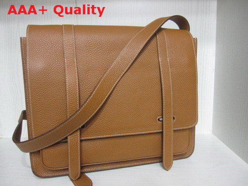Hermes Steve Messenger Bag Tan Replica