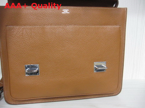 Hermes Steve Messenger Bag Tan Replica