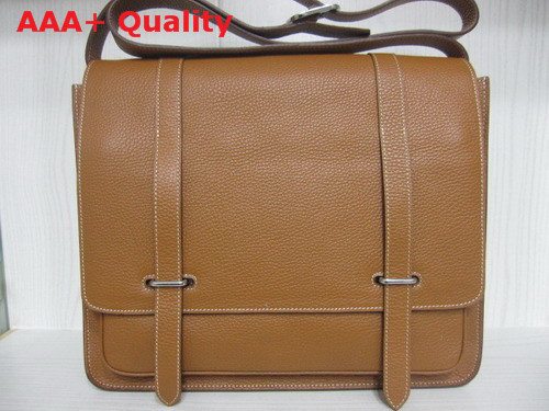 Hermes Steve Messenger Bag Tan Replica