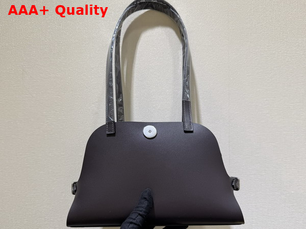 Hermes Tablier Sellier Bag in Ebene Hunter Cowhide Swift Calfskin and Militaire Canvas Replica