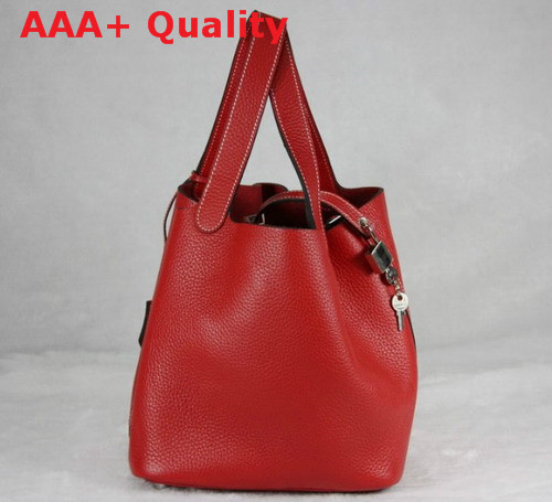 Hermes Picotin Bag Red Togo Leather Replica