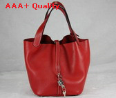 Hermes Picotin Bag Red Togo Leather Replica