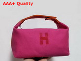 Hermes Trousse Bride A Brac Petit Modele Rose Replication