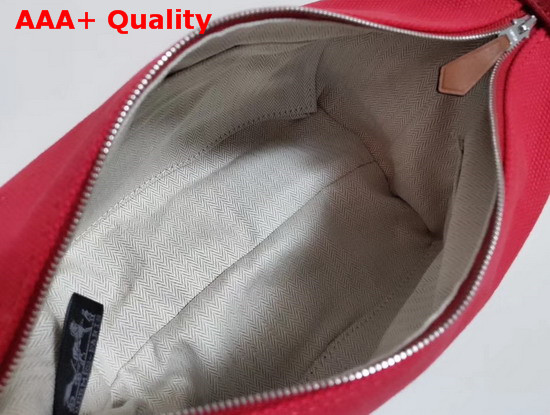 Hermes Trousse Bride A Brac Petit Modele Rouge Replication
