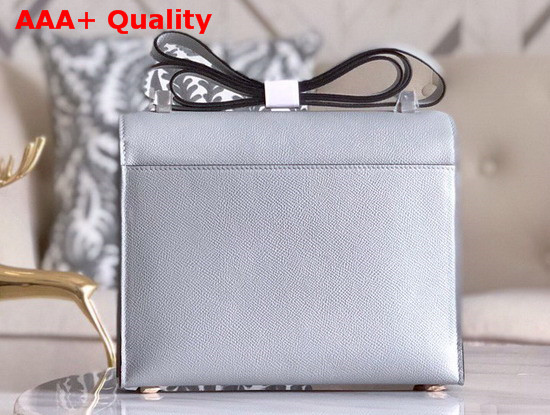 Hermes Verrou 21 Bag in Light Blue Epsom Calfskin Hand Stitching Replica