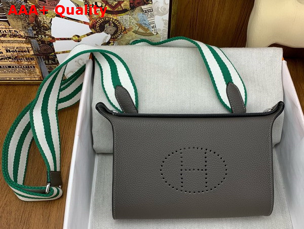 Hermes Videpoches Bag in Gris Meyer Togo Calfskin Replica