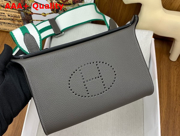 Hermes Videpoches Bag in Gris Meyer Togo Calfskin Replica