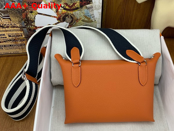 Hermes Videpoches Bag in Orange Togo Calfskin Replica