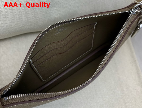 Hermes Zipengo Chaine d Ancre To Go Pouch in Elephant Grey Evercolor Calfskin Replica