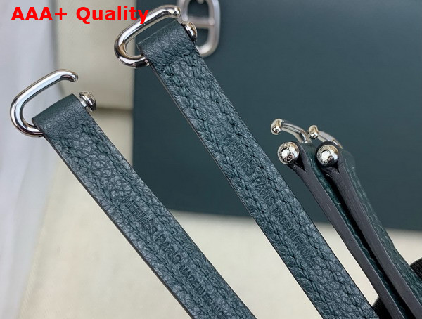 Hermes Zipengo Chaine d Ancre To Go Pouch in Emerald Green Evercolor Calfskin Replica