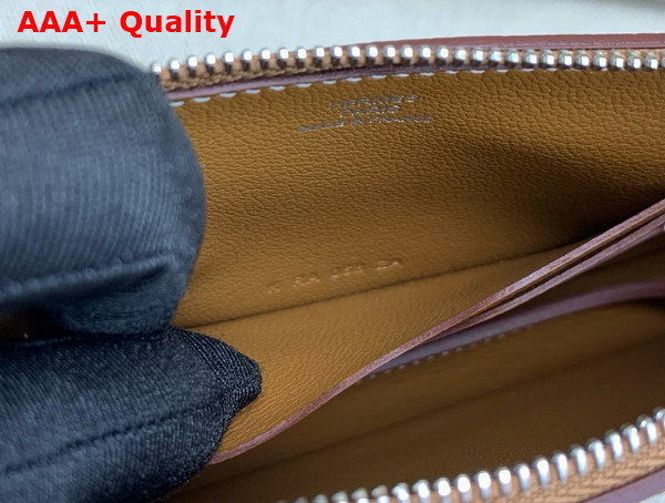 Hermes Zipengo Chaine d Ancre To Go Pouch in Gold Evercolor Calfskin Replica