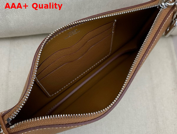 Hermes Zipengo Chaine d Ancre To Go Pouch in Gold Evercolor Calfskin Replica