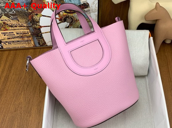 Hermes in The Loop Bag in Pink Togo Leather Replica