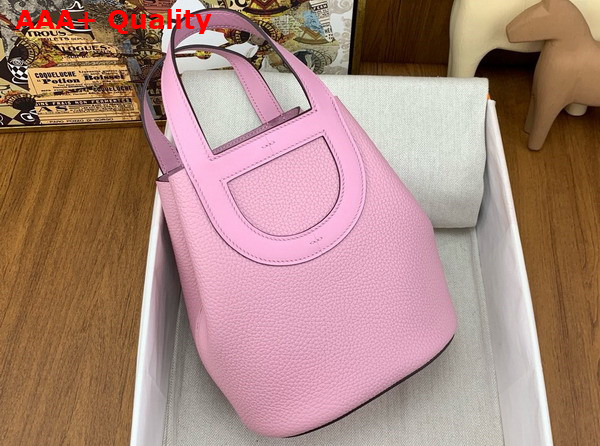 Hermes in The Loop Bag in Pink Togo Leather Replica