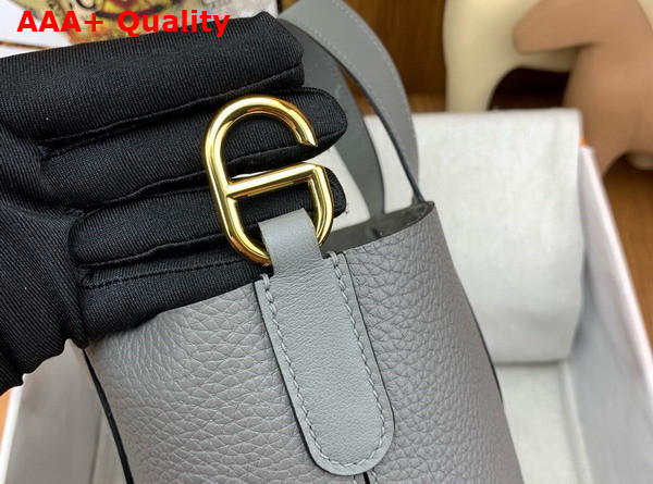 Hermes in The Loop Bag in Storm Togo Leather Replica