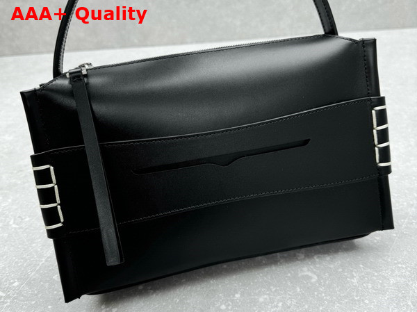 JW Anderson Loafer Bag in Black Leather Replica