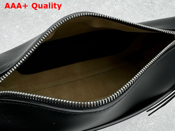 JW Anderson Loafer Bag in Black Leather Replica