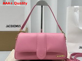 Jacquemus Le Bambimou Puffed Flap Bag in Light Pink Soft Padded Leather Replica