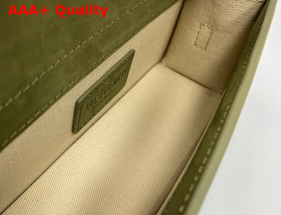 Jacquemus Le Bambino Dark Green Suede Leather Replica