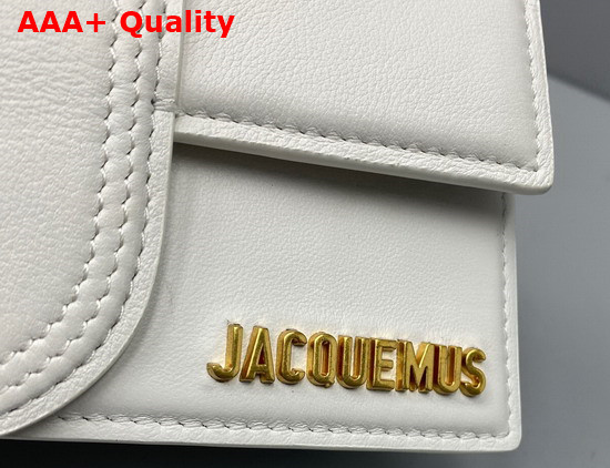 Jacquemus Le Bambino White Leather Replica