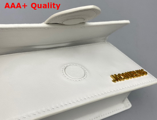 Jacquemus Le Bambino White Leather Replica