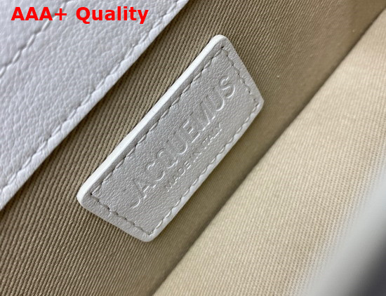 Jacquemus Le Bambino White Leather Replica