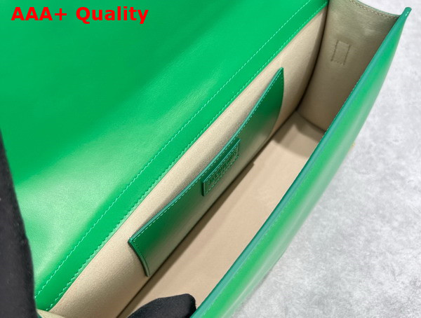 Jacquemus Le Bambinou Envelope Handbag in Green Leather Replica