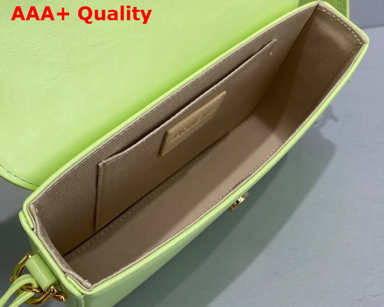 Jacquemus Le Carinu Light Green Leather Replica