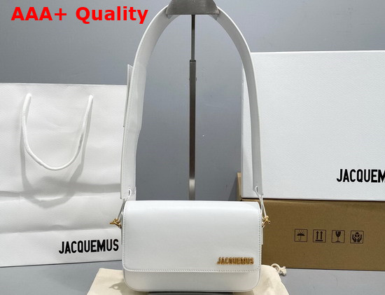 Jacquemus Le Carinu White Leather Replica