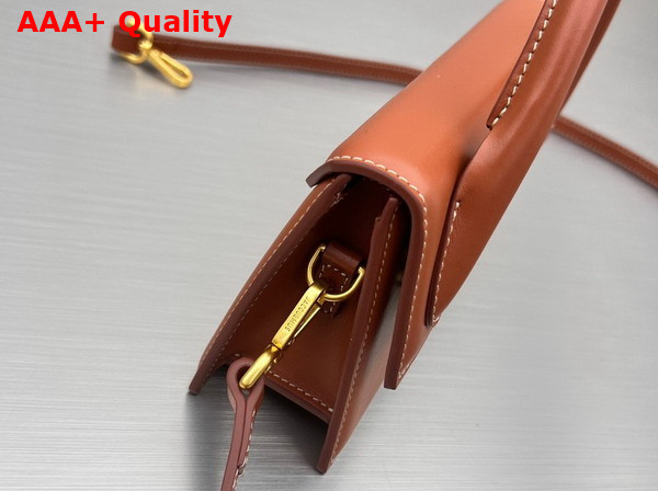Jacquemus Le Chiquito Long Leather Handbag in Brown Replica