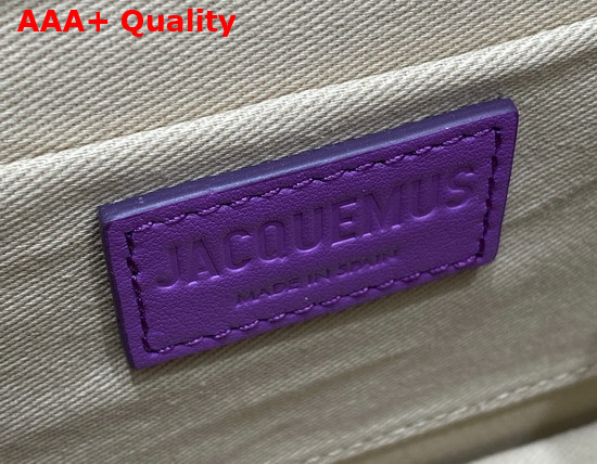 Jacquemus Le Chiquito Montagne Moyen Purple Replica