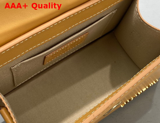 Jacquemus Le Chiquito Moyen Orange Leather Replica