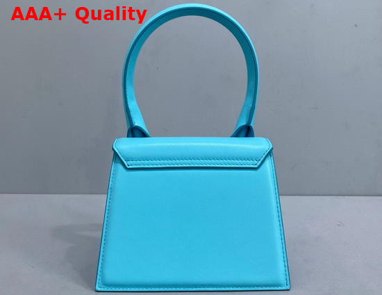 Jacquemus Le Chiquito Moyen Turquoise Leather Replica