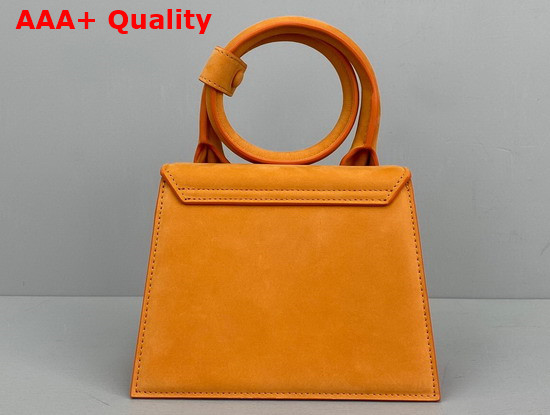 Jacquemus Le Chiquito Noeud Bag Orange Nubuck Replica