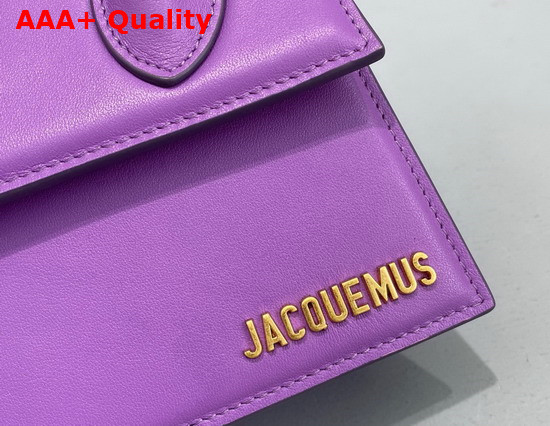 Jacquemus Le Chiquito Noeud Light Purple Leather Replica