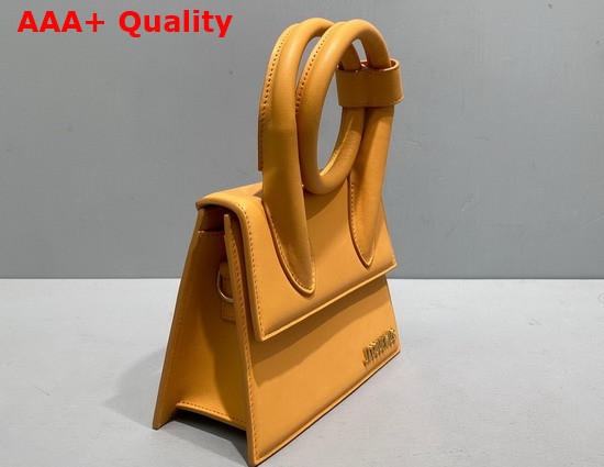 Jacquemus Le Chiquito Noeud Orange Leather Replica
