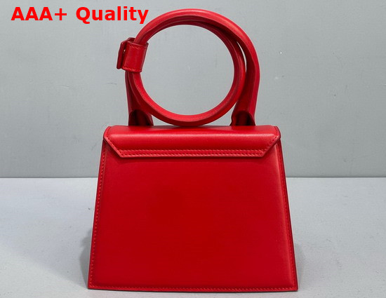 Jacquemus Le Chiquito Noeud Red Leather Replica