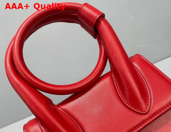 Jacquemus Le Chiquito Noeud Red Leather Replica