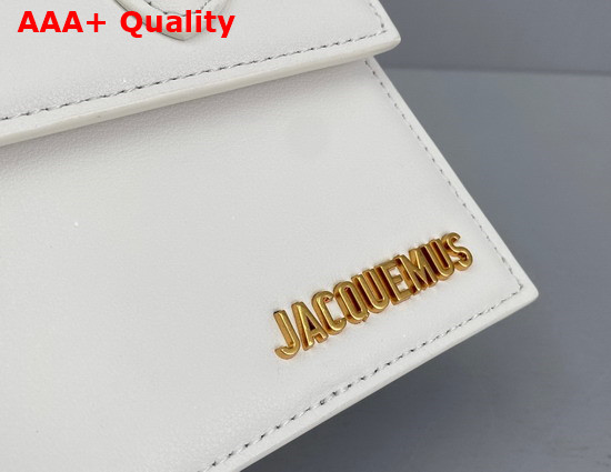 Jacquemus Le Chiquito Noeud White Leather Replica