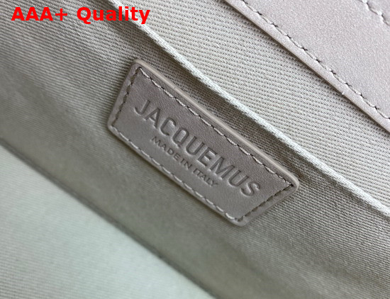 Jacquemus Le Grand Bambino Beige Suede Leather Replica