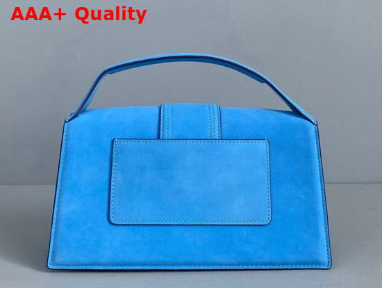 Jacquemus Le Grand Bambino Blue Nubuck Replica