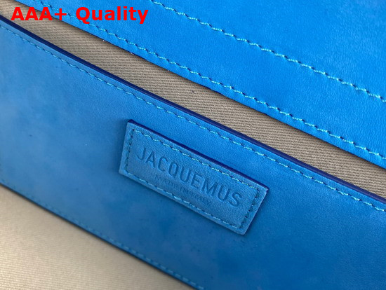 Jacquemus Le Grand Bambino Blue Nubuck Replica