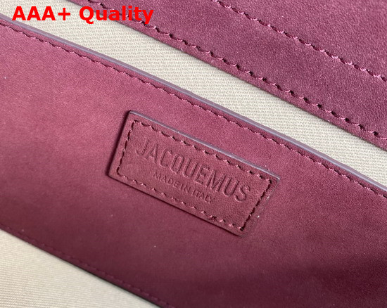 Jacquemus Le Grand Bambino Dark Brown Suede Leather Replica