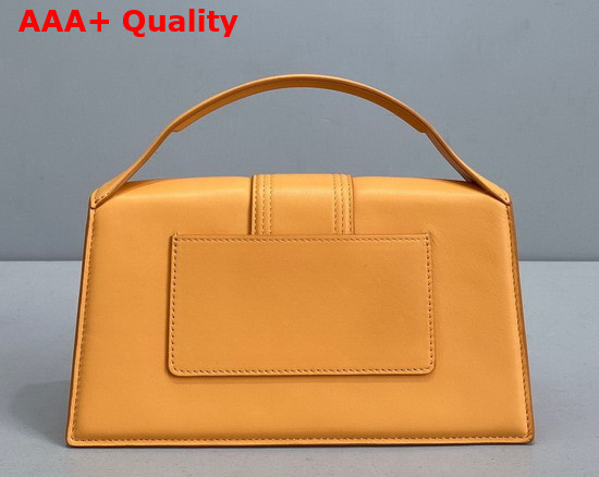 Jacquemus Le Grand Bambino Orange Leather Replica