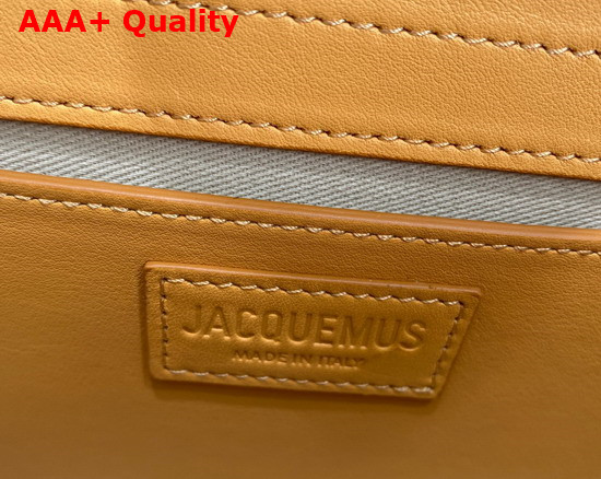 Jacquemus Le Grand Bambino Orange Leather Replica