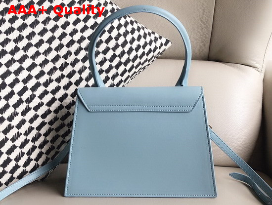 Jacquemus Le Grand Chiquito Bag in Baby Blue Leather Replica