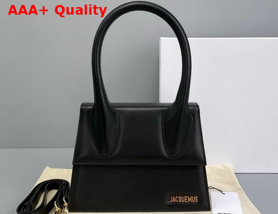 Jacquemus Le Grand Chiquito Black Leather Replica