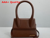 Jacquemus Le Grand Chiquito Dark Brown Leather Replica