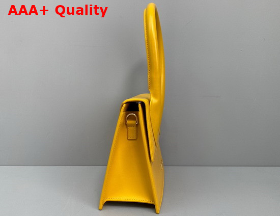 Jacquemus Le Grand Chiquito Yellow Leather Replica